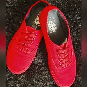 Vans. Men's 8 and women's 9.5